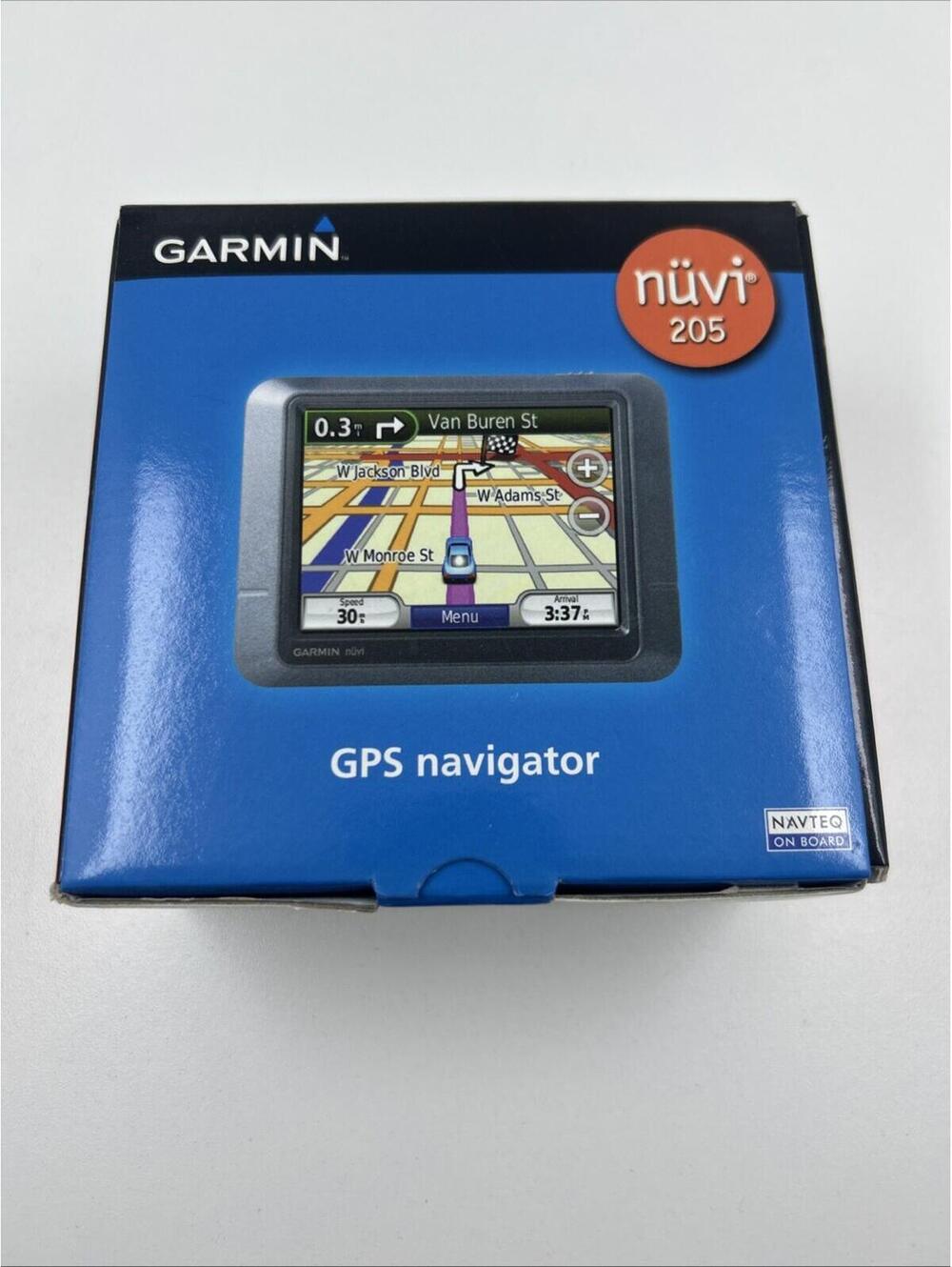 Garmin Nuvi 205 GPS Navigator Portable Device New